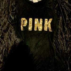 Pink tank top victoria’s Secret